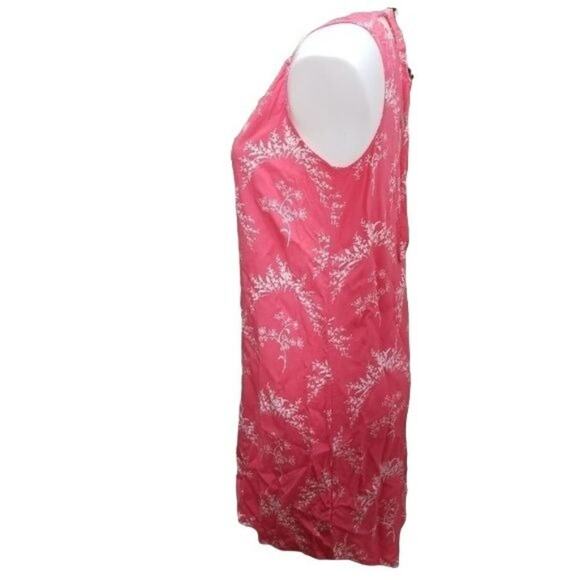 Gap Pink Floral V-neck Shift Dress - Picture 5 of 6